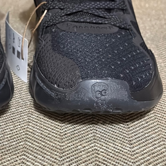 NWT Adidas Bounce DON Issue 2 Basketball GX0041 Lace up All Black Sneaker/Shoe 6 - Picture 8 of 17